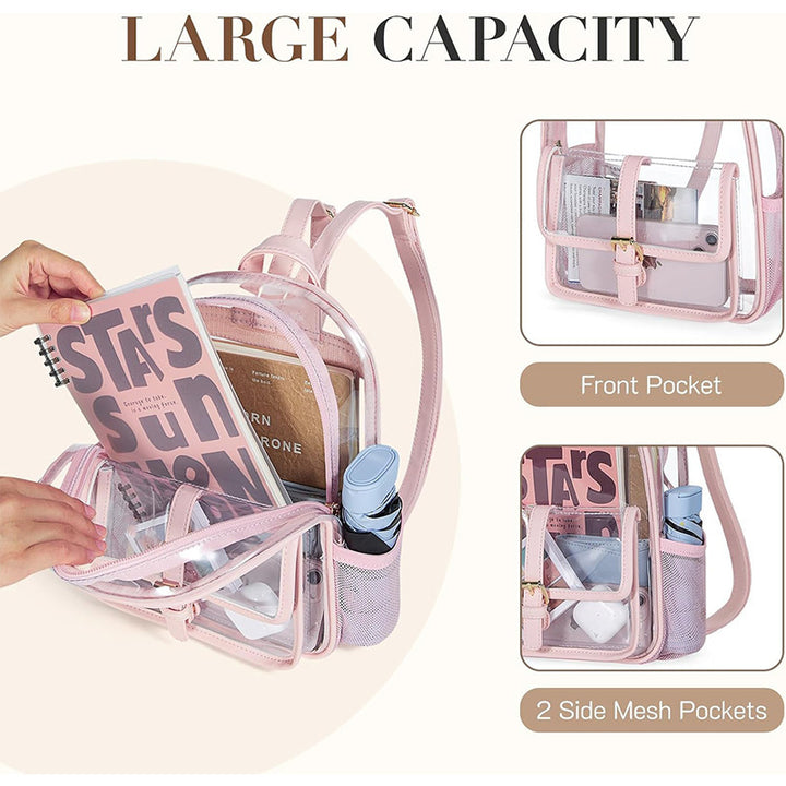 Transparent Mini Backpack Kalsten