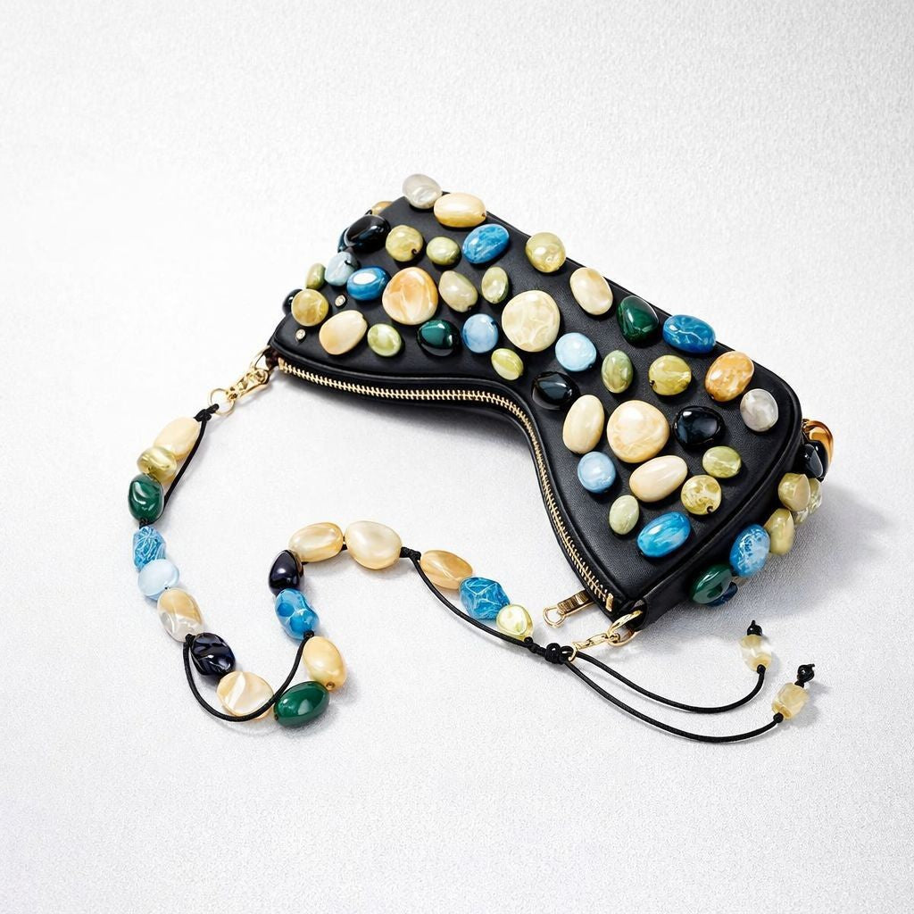 Decorative Beaded Clutch