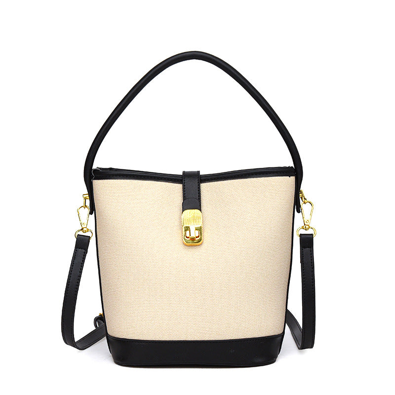 Chic Structured Bucket Bag Kalsten