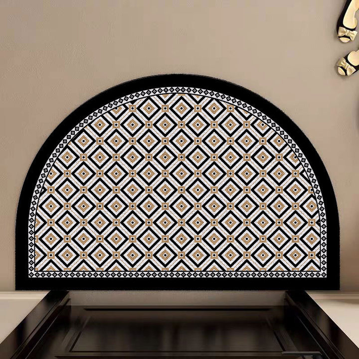 Geometric Pattern Area Rug Kalsten