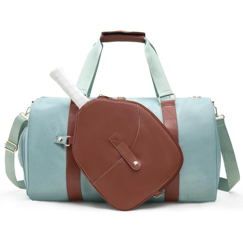 Sporty travel bag with integrated racket cover Kalsten