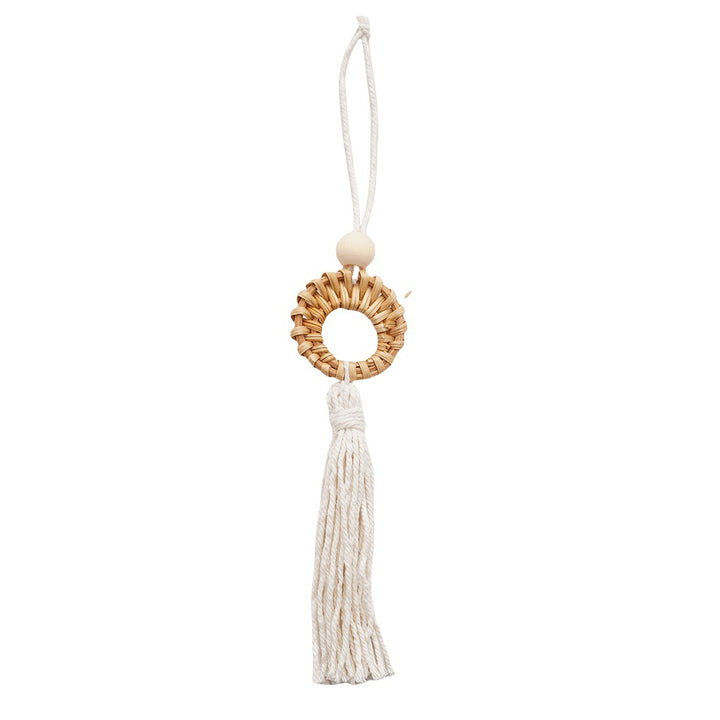 Boho Chic Woven Heart Wall Hanging Kalsten