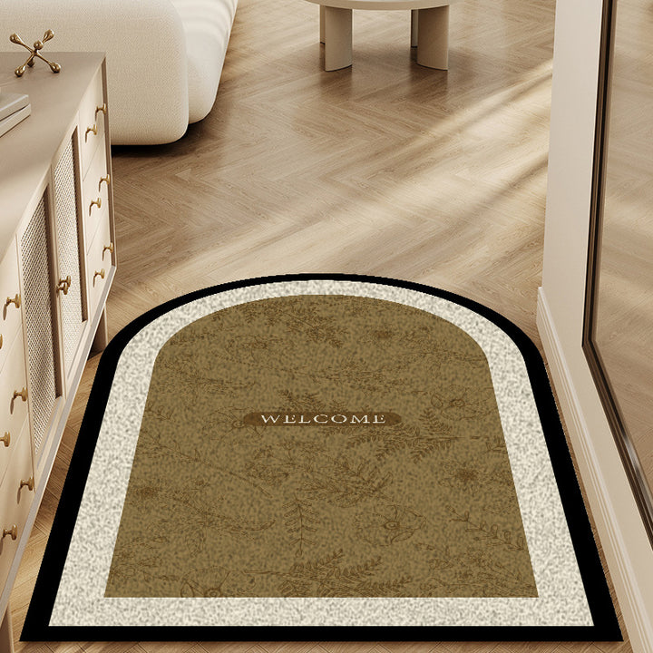 Elegant Textured Welcome Mat