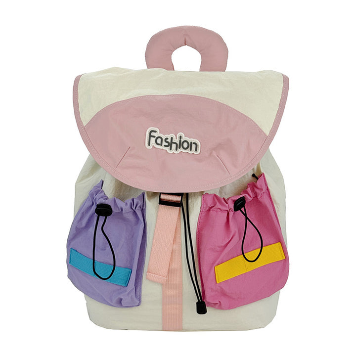 Colorful Multi-Pocket Casual Backpack Kalsten