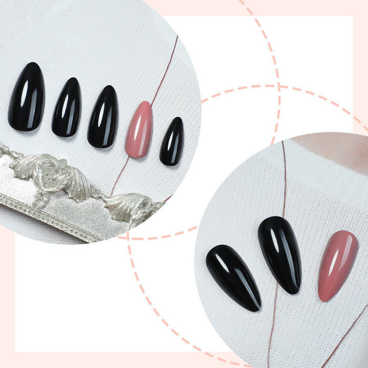 Acrylic nail set with stylish and elegant designs Kalsten