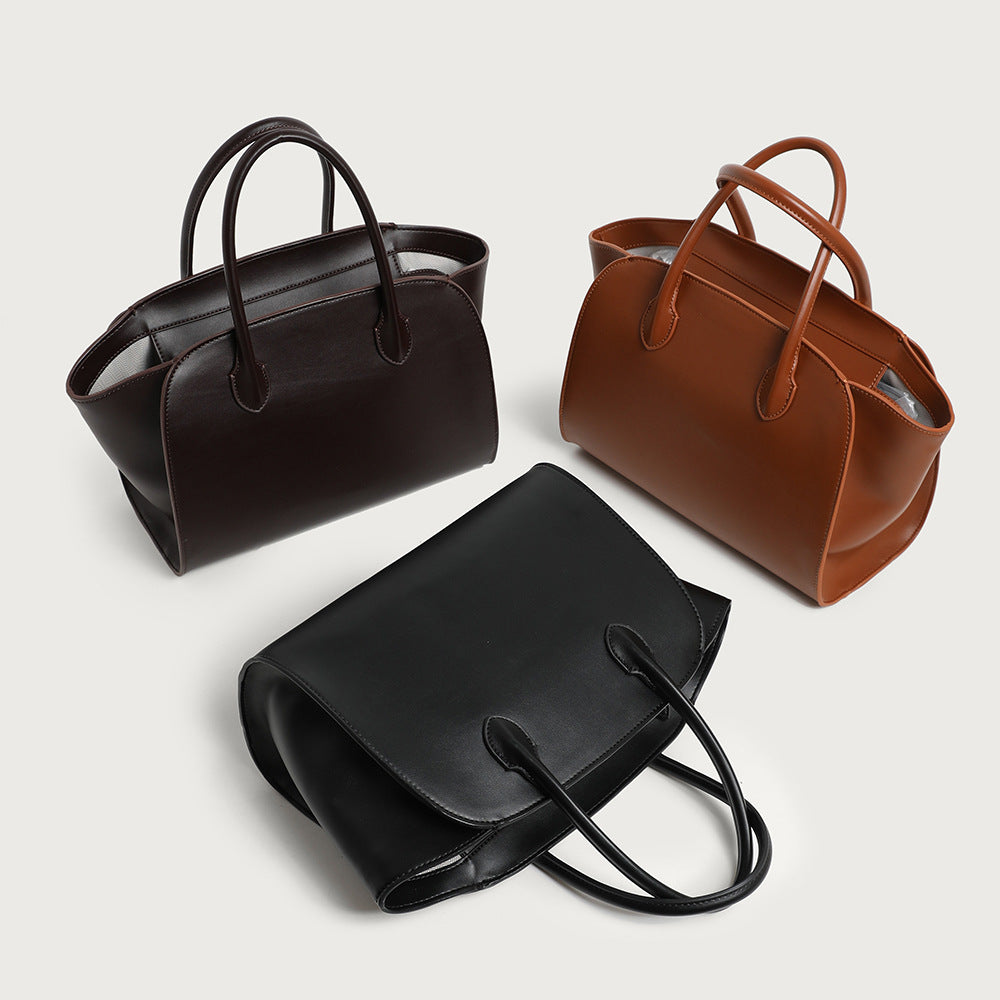 Classic Structured Satchel Bag
