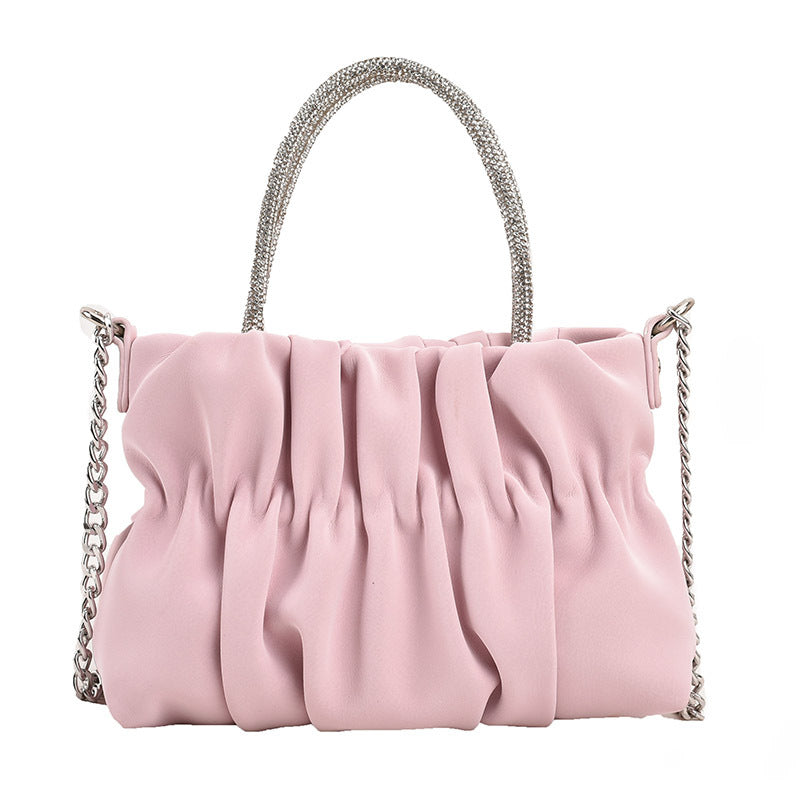Elegant Ruched Handbag