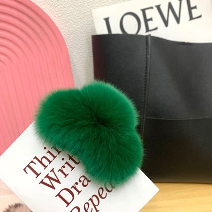 Faux Fur Hair Clip Kalsten