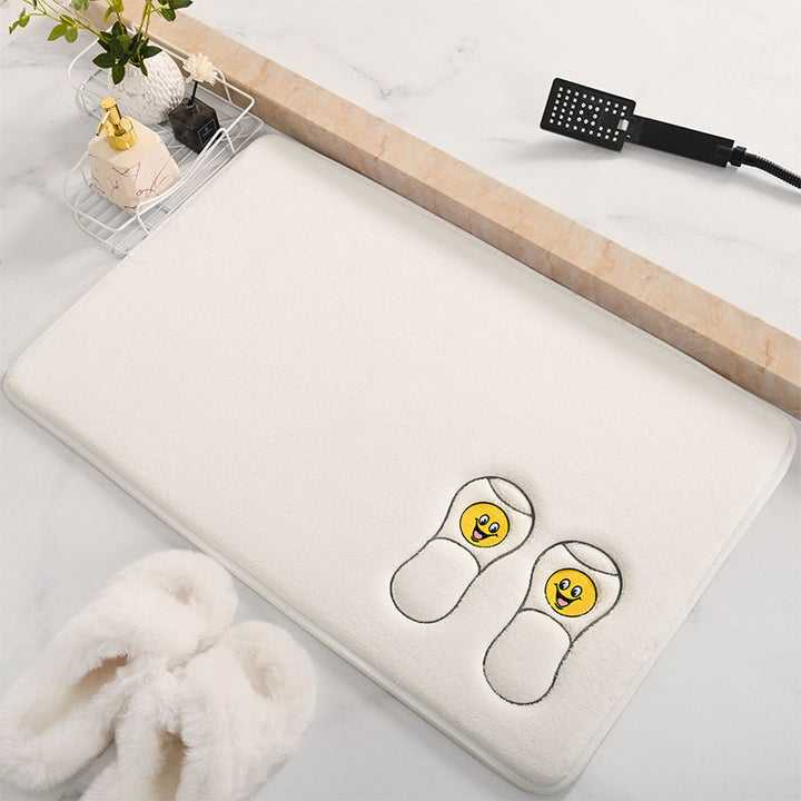 Cartoon-Themed Bath Mat Kalsten
