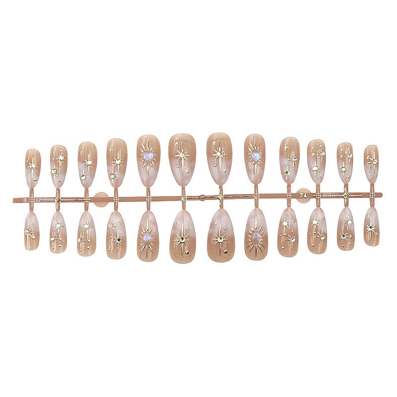 Decorative Press-On Nail Art Set Kalsten