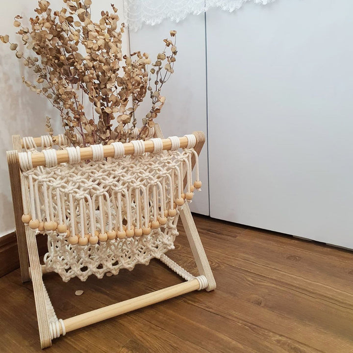Macrame Storage Basket Kalsten