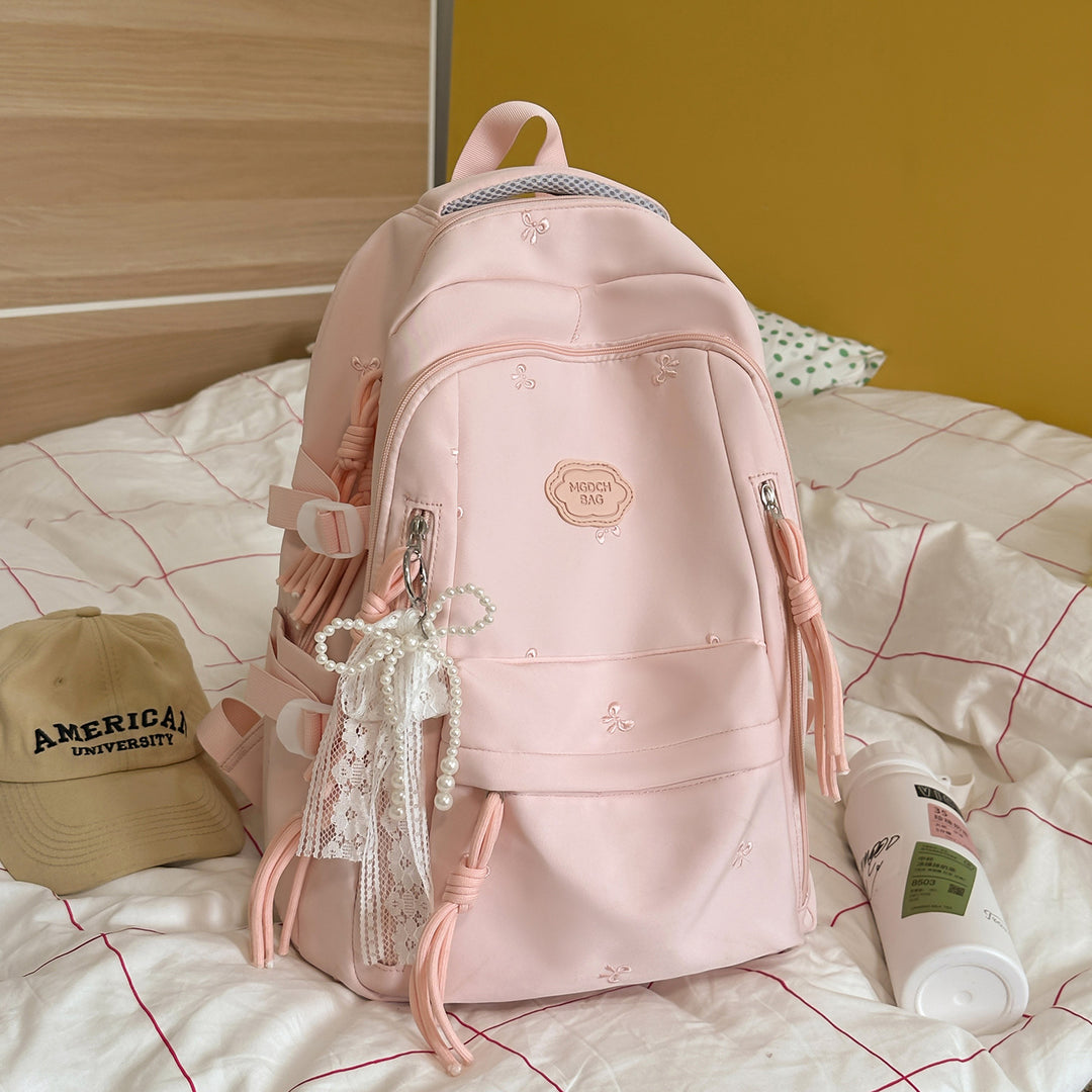 Decorative Star-Patterned Backpack Kalsten