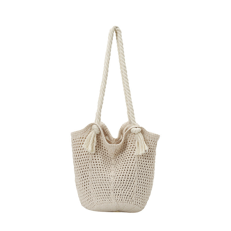 Handcrafted Woven Crochet Tote