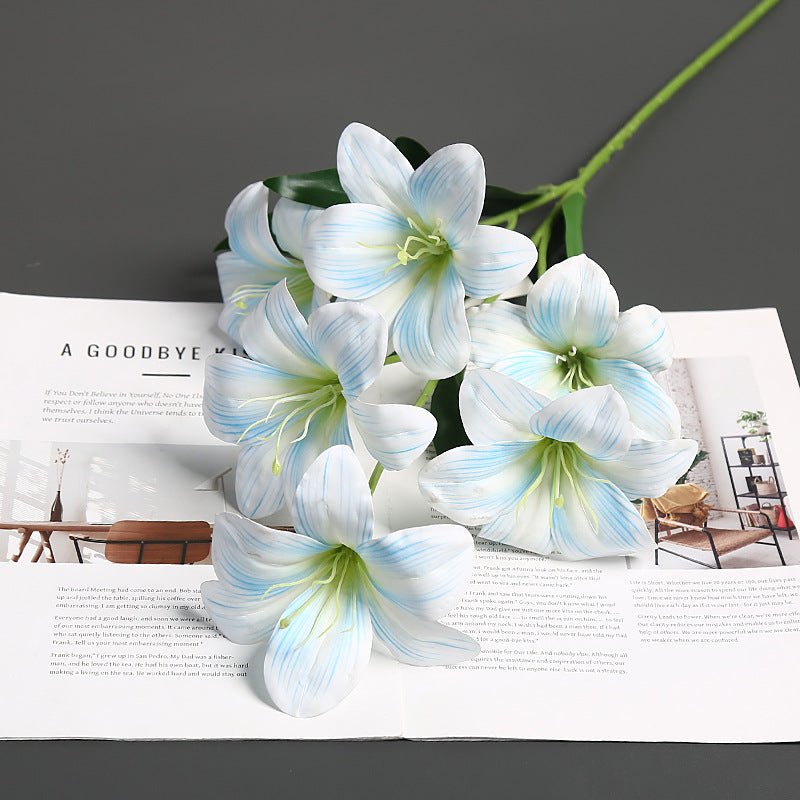 Realistic Silk Flower Stem Arrangement