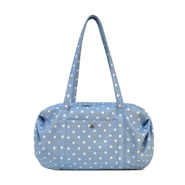 Spacious Polka Dot Travel Tote