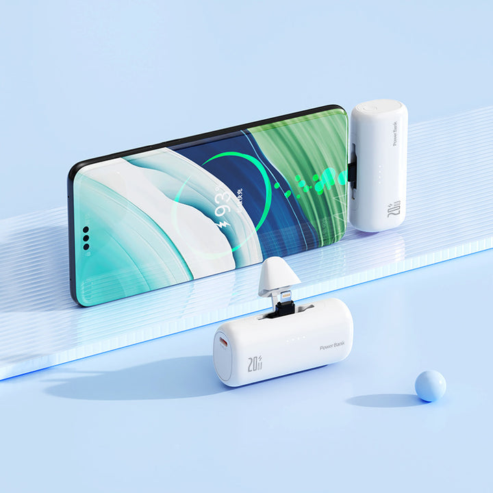 Ultra-compact power bank with integrated charging cable Kalsten