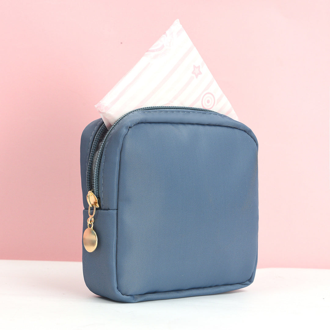 Cosmetic storage bag with fine stripe pattern Kalsten