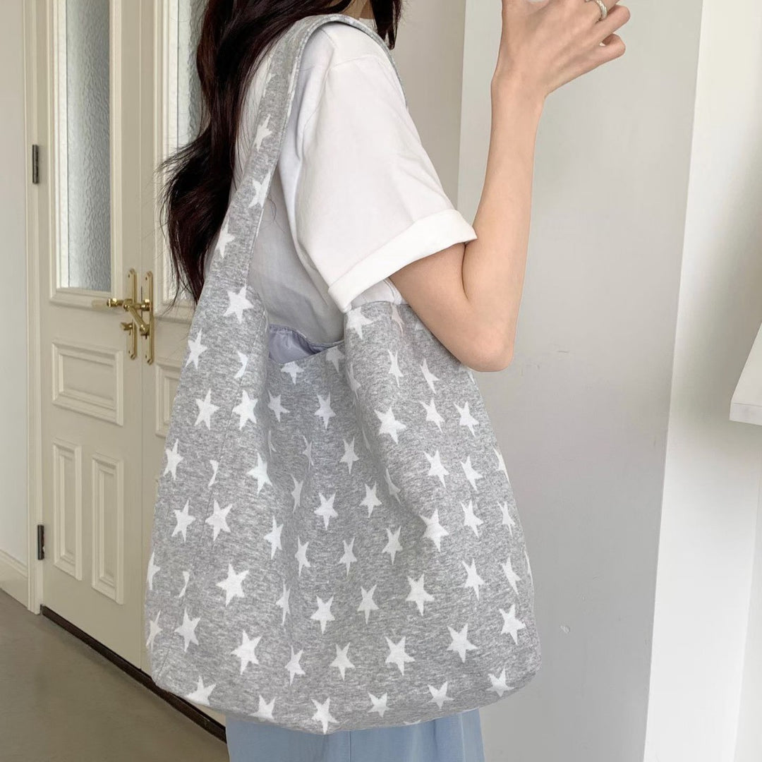Casual Soft Fabric Hobo Bag