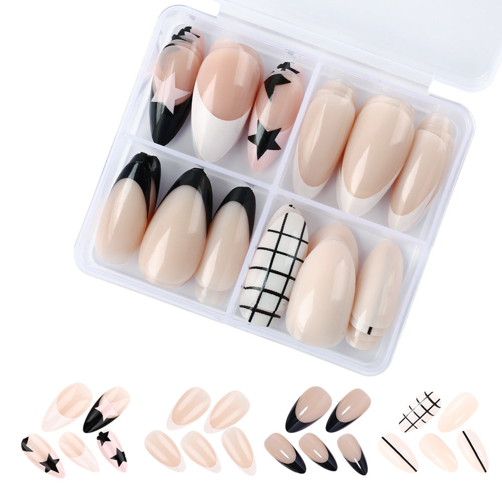 Creative Star-Patterned Nail Art Kalsten