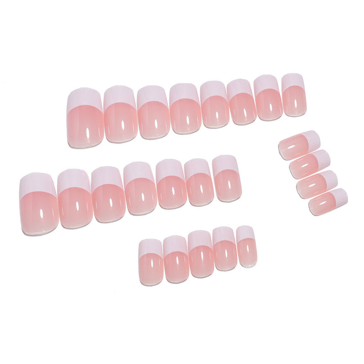 Premium French Tip Press-On Nails Kalsten