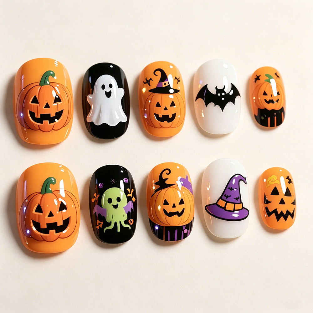 Halloween Artificial Nail Set Kalsten