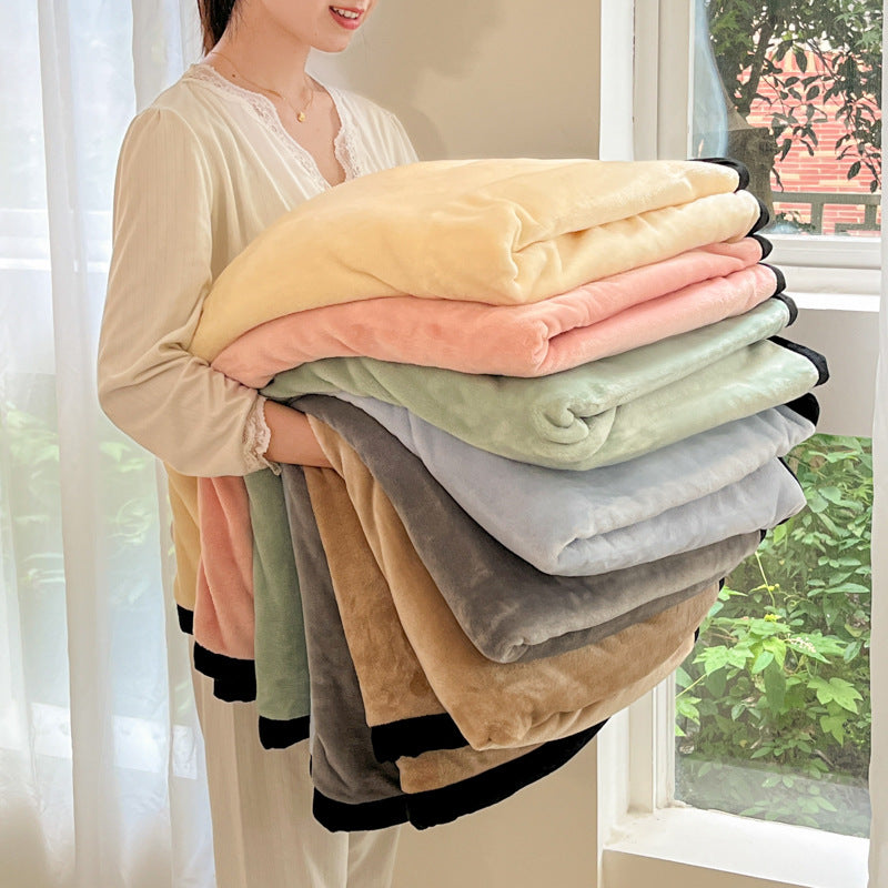Cozy Fleece Throw Blanket
