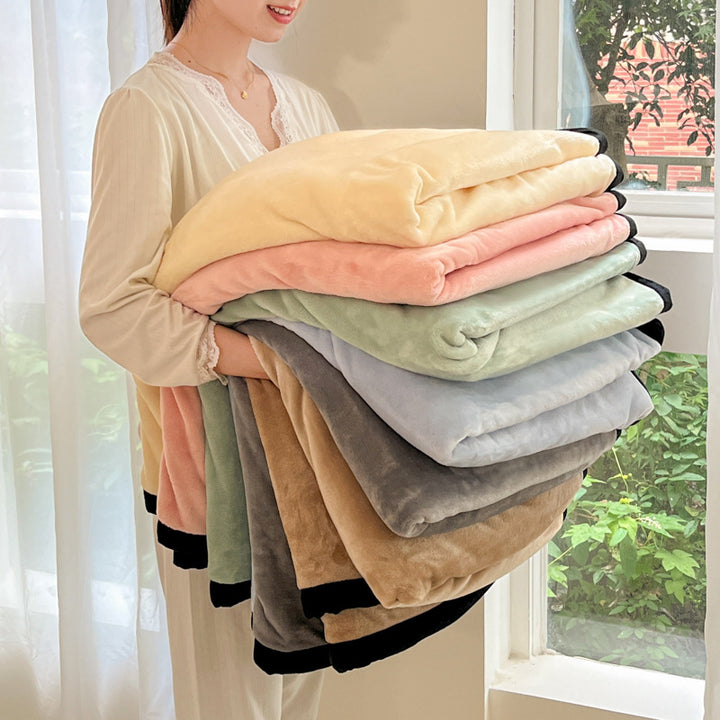 Cozy Fleece Throw Blanket