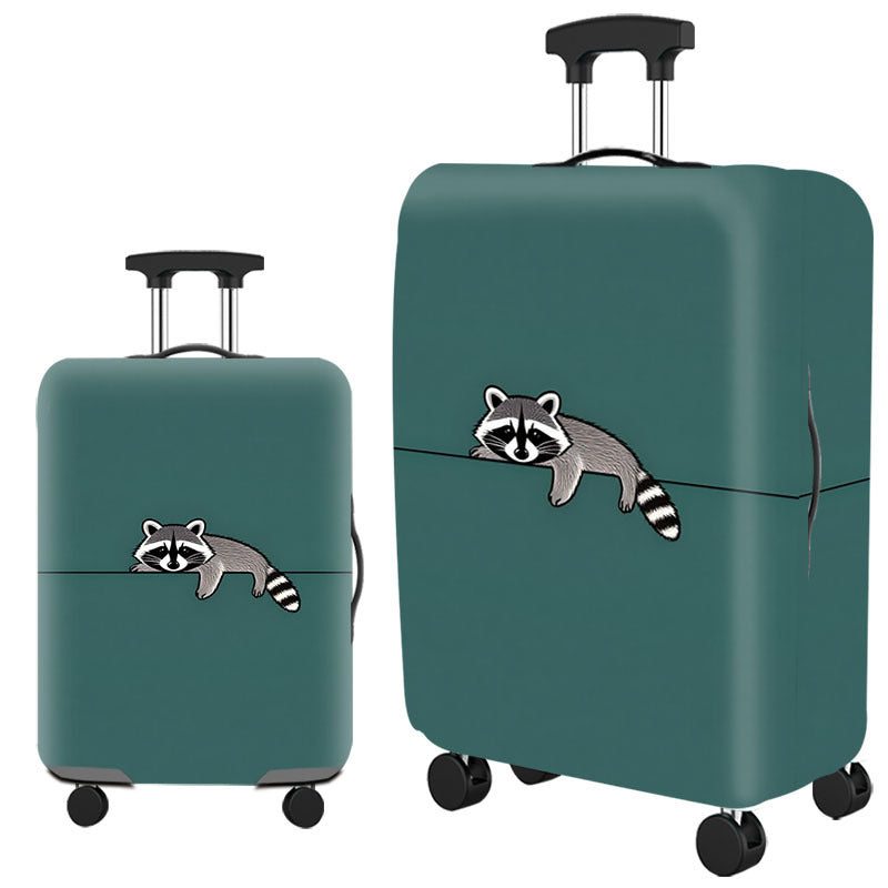 Artistic Cat-Themed Hard Shell Suitcase Kalsten