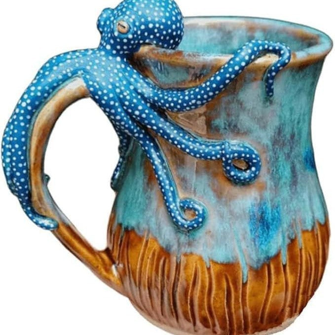 Decorative octopus-Themed Mug Kalsten