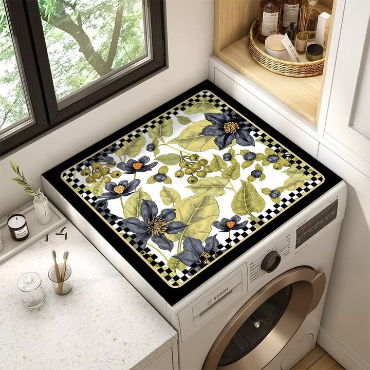 Floral Patterned Laundry Room Top Cover Kalsten