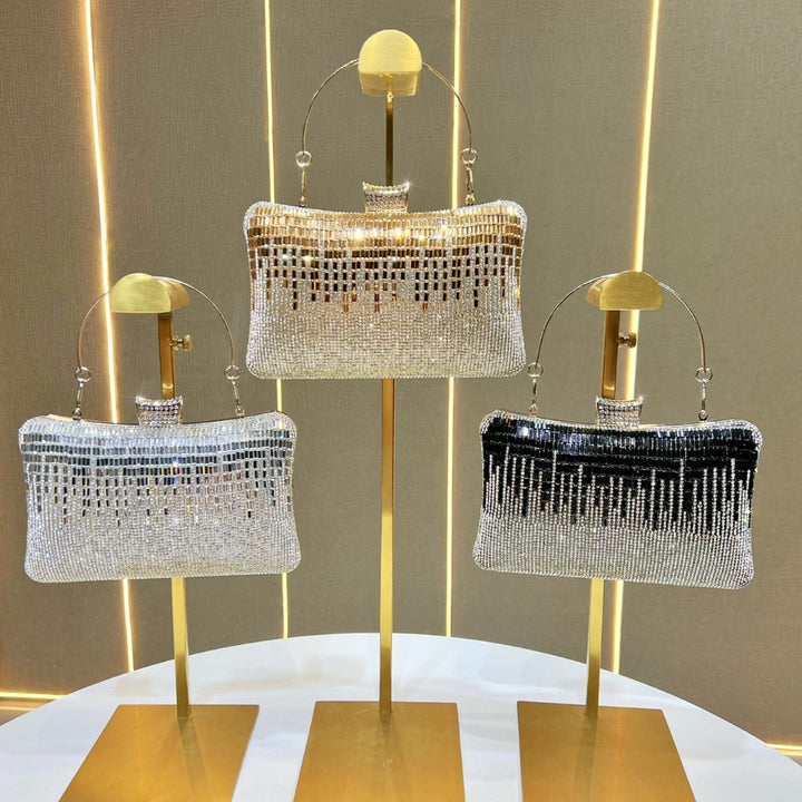 Decorative Crystal Clutch