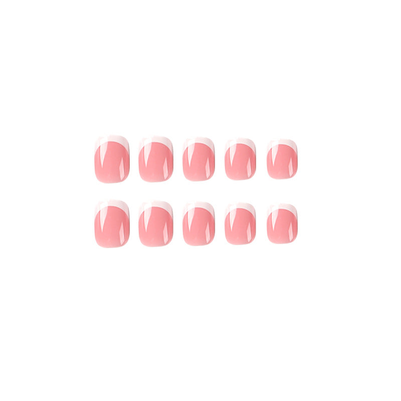 Elegant Nail Art with French Tip Design Kalsten
