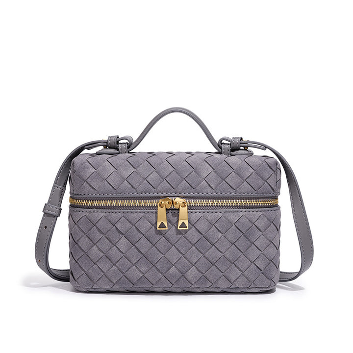 Handcrafted Textured Leather Crossbody Bag Kalsten