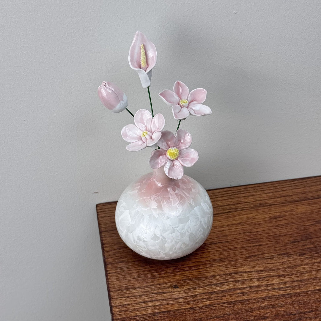 Elegant Floral Decorative Vase