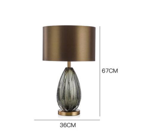 Elegant Glass Accent Table Lamp