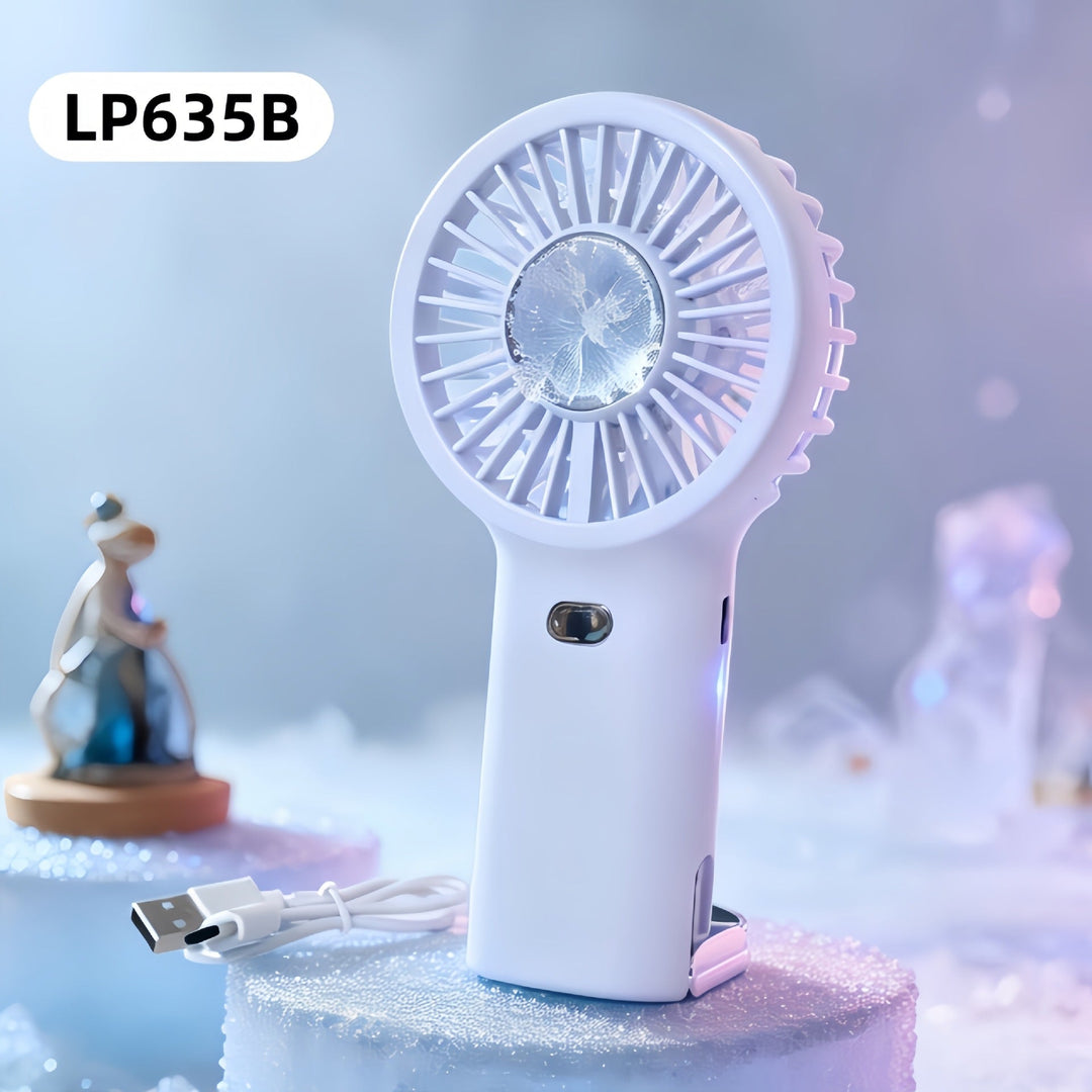 Women Portable Handheld Fan with Cooling Function Kalsten