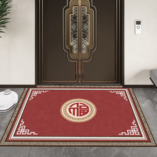 Decorative Marble Pattern Area Rug