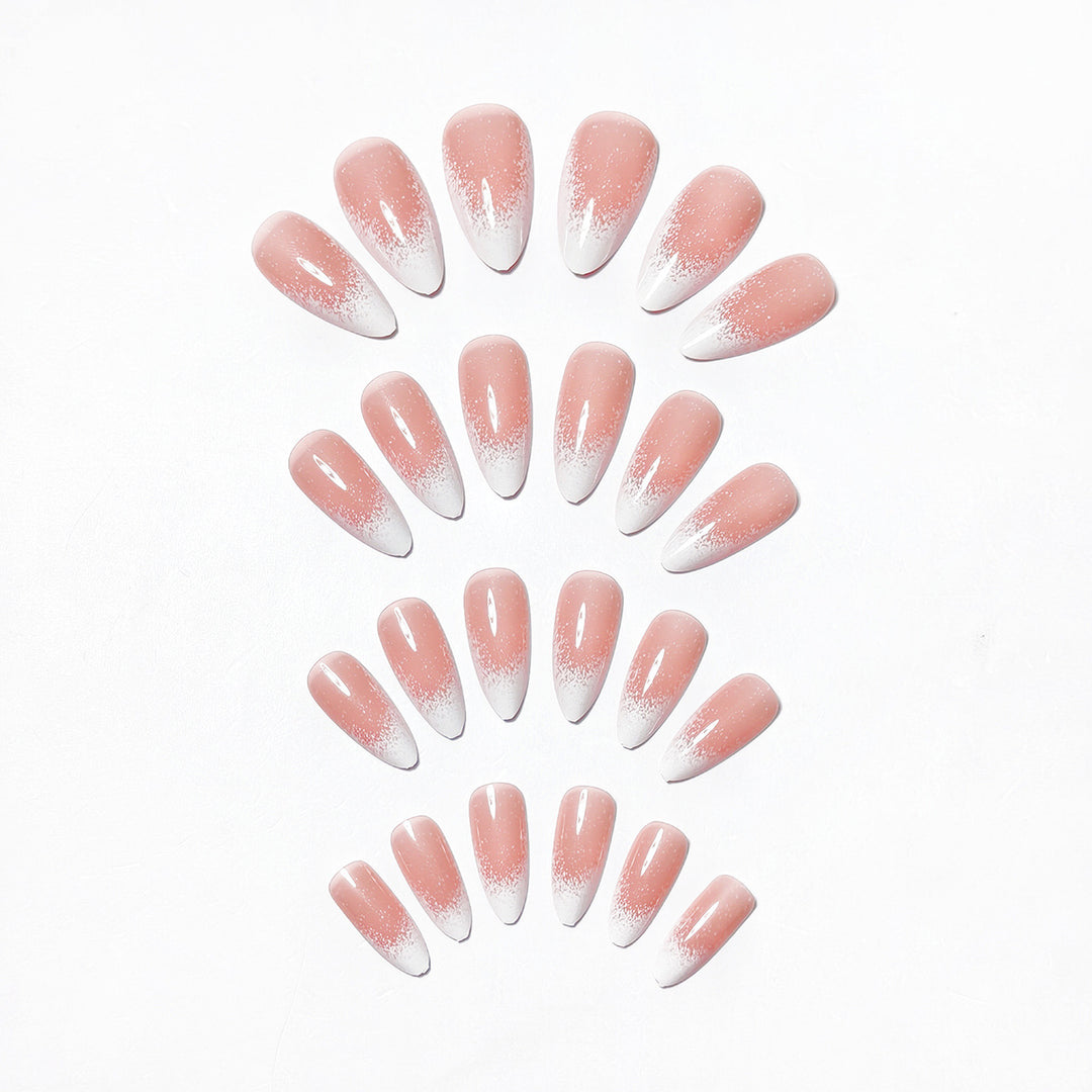 Elegant Glitter Ombre Nail Art Kalsten