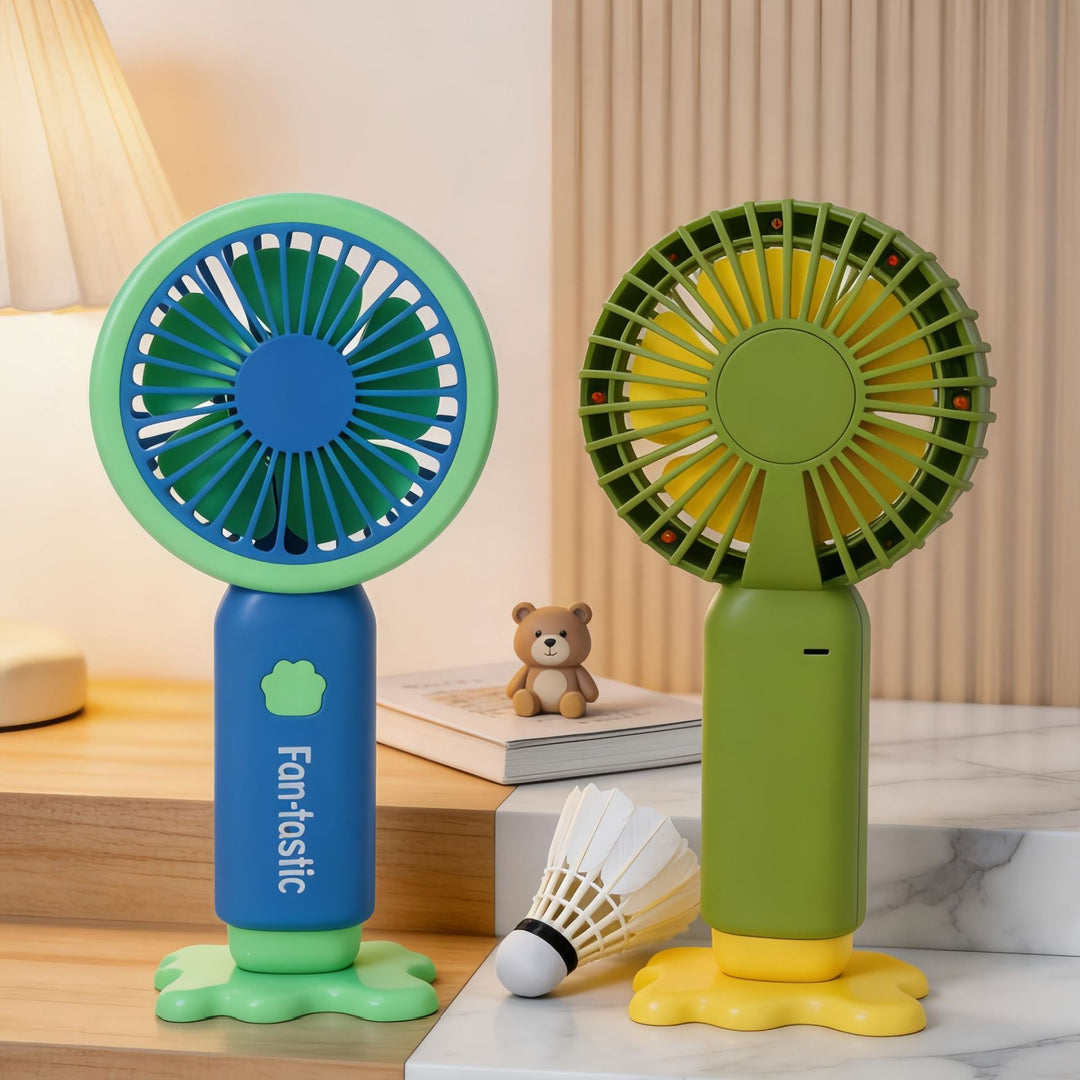 Women's Portable Mini Fan with Spray Function and USB Charging Option Kalsten