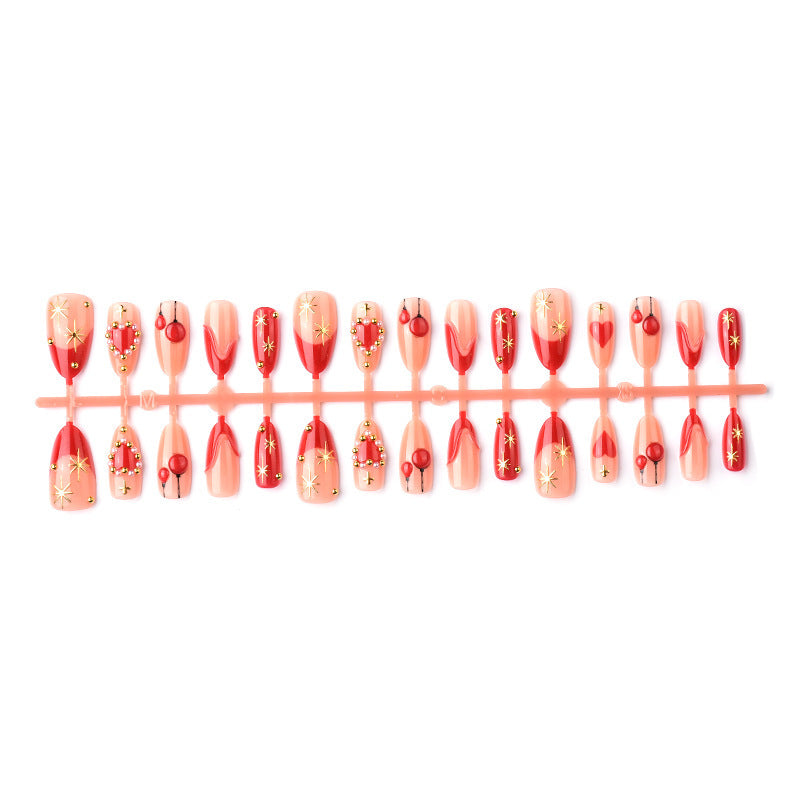 Artificial nails in classic style Kalsten