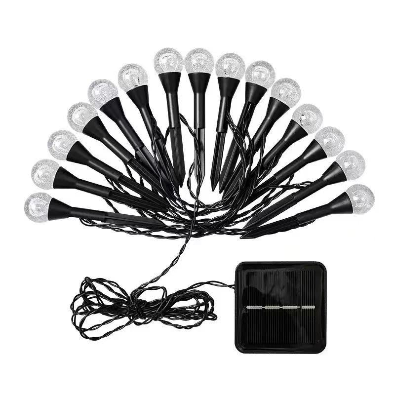 Crescent Moon Solar Garden Stake Lights Kalsten
