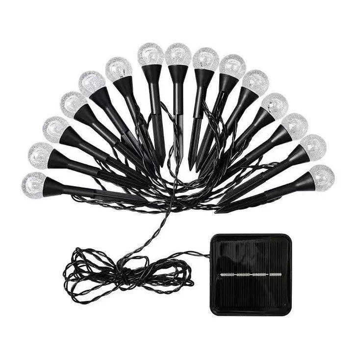 Crescent Moon Solar Garden Stake Lights Kalsten