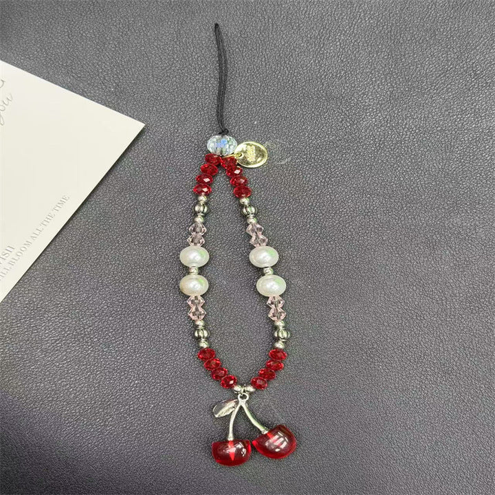 Charming Cherry Pendant Phone Charm Holder Kalsten