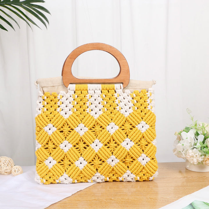 Hand-knotted Macrame Bag Kalsten