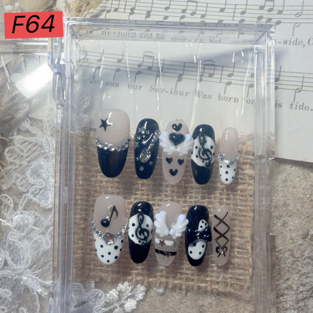 Thematic Artistic Press-On Nail Set