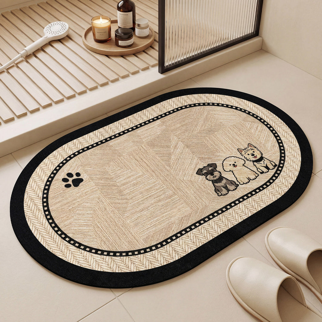 Cartoon-Themed Non-Slip Bath Mat Kalsten