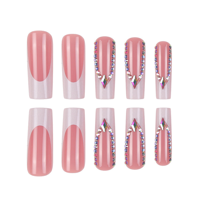 Elegant Ballerina Press-On Nails Kalsten