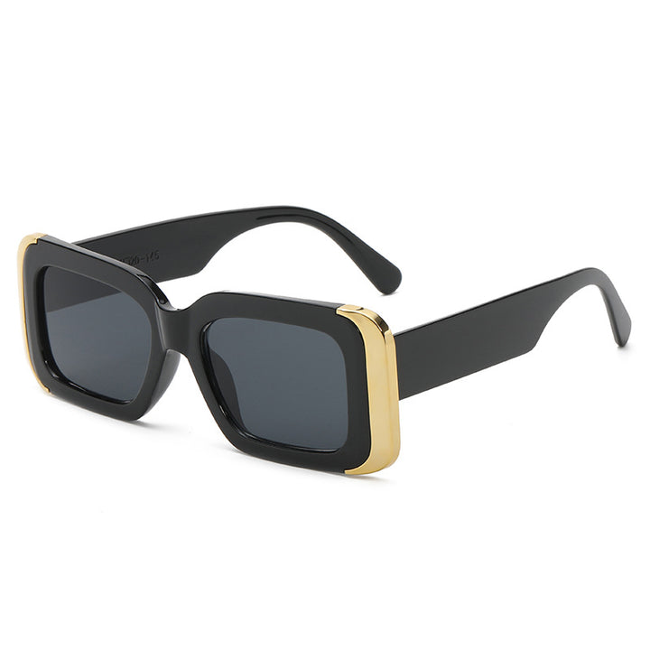 Women Oversized Sunglasses in Modern Animal Print Design Kalsten