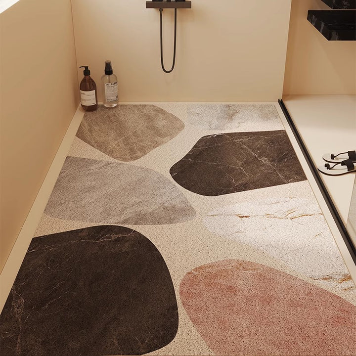 Terrazzo Style Bathroom Mat Kalsten