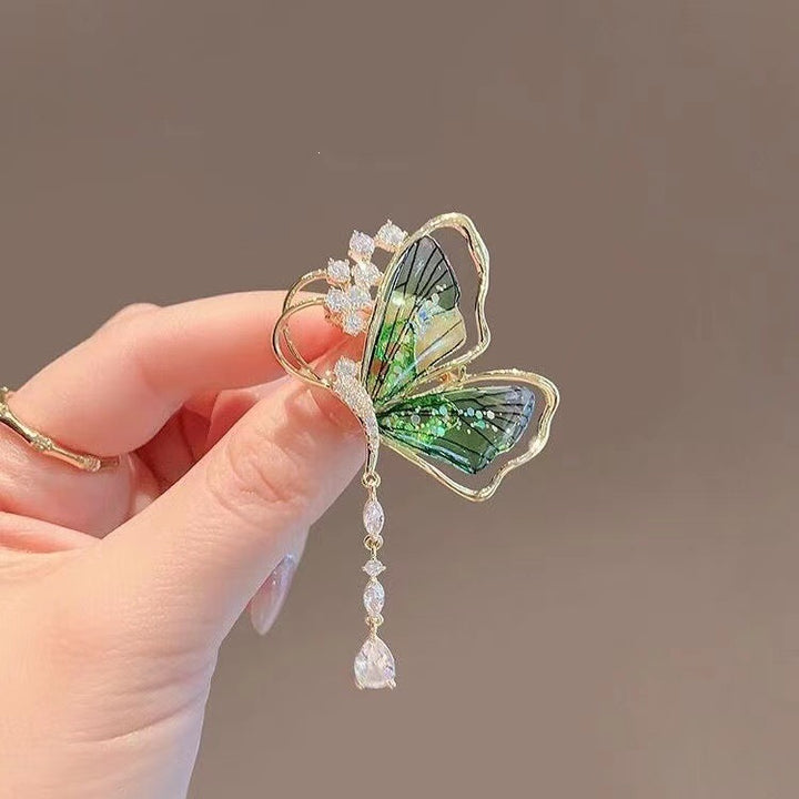 Exquisite butterfly brooch with glitter stones Kalsten